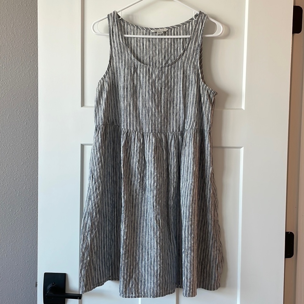 American Eagle striped babydoll sundress